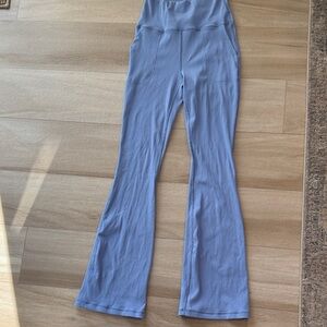 Women's Blue Boot Cut Flare Pants